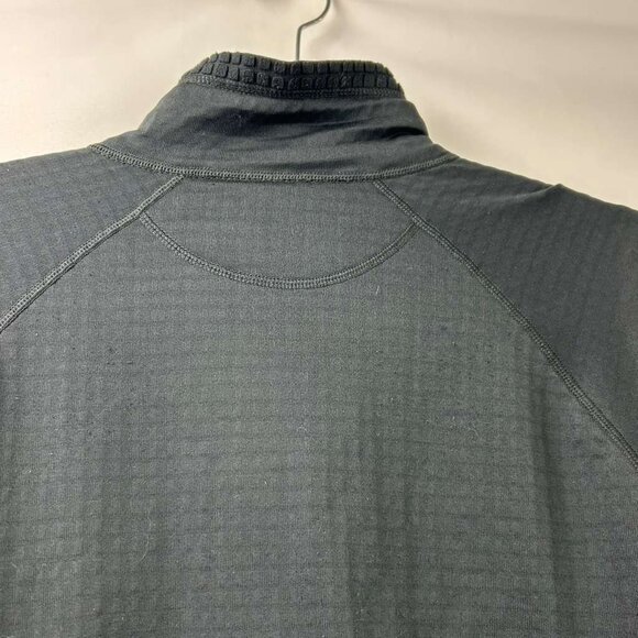 Patagonia Men's L Polartec Grid Fleece 1/2 Zip Pullover Black Long Sleeve Jacket - Picture 11 of 15